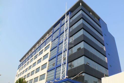 静安现代产业大厦写字楼出租,层高4.